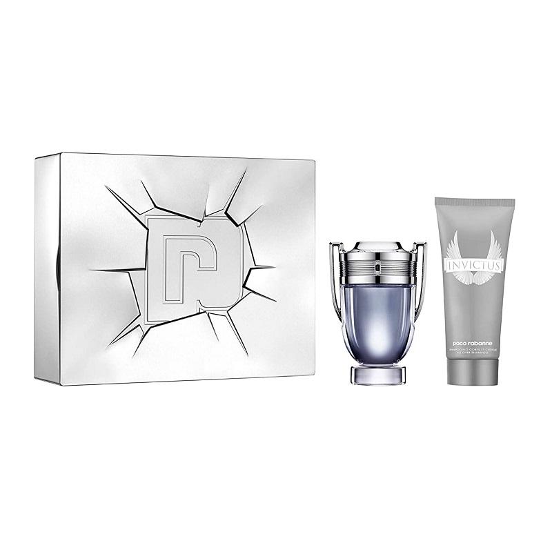 Giftset Paco Rabanne Invictus Edt 100ml + Shower Gel 100ml
