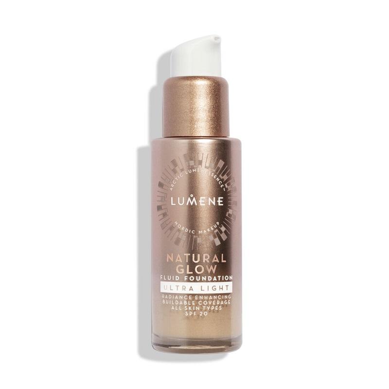 Lumene Natural Glow Fluid Foundation Spf20 Ultra Light 30ml