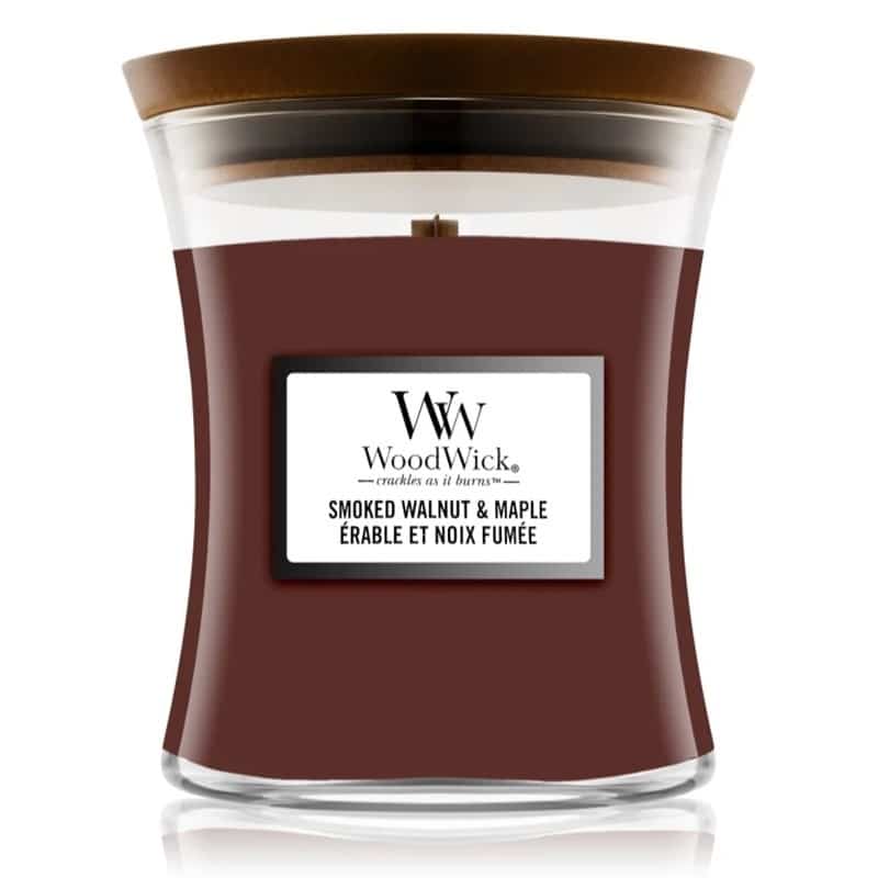 WoodWick Medium - Smoked Walnut & Maple