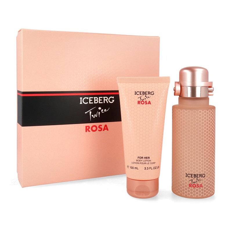 Giftset Iceberg Twice Rosa Edt 125ml + Body Lotion 100ml