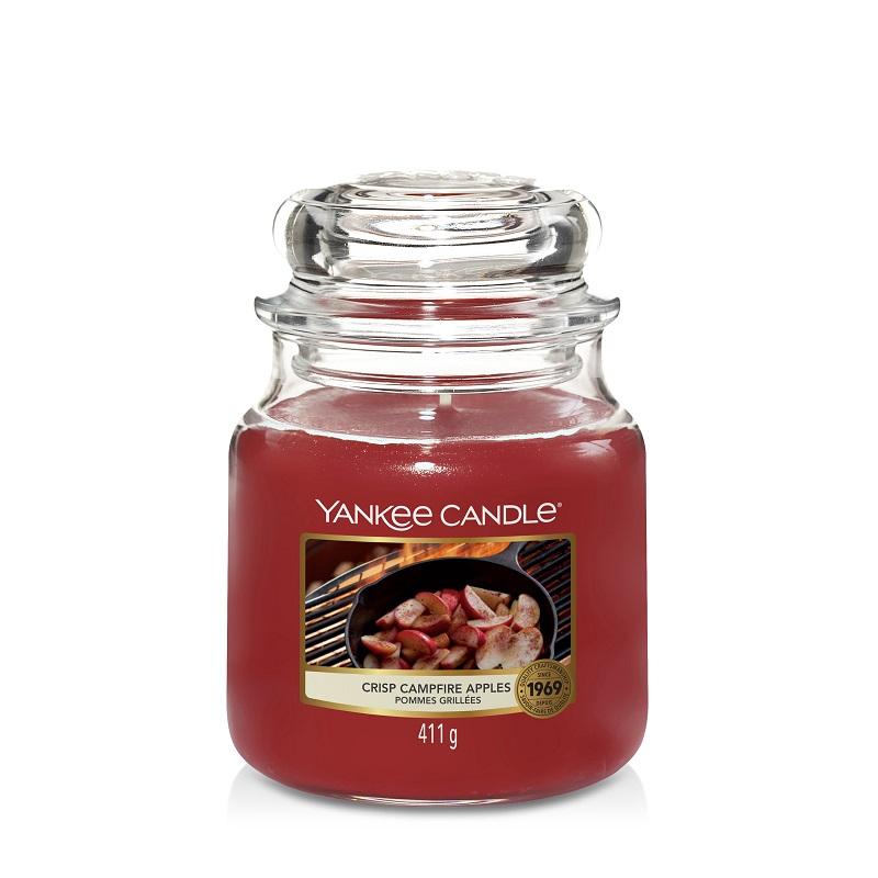Yankee Candle Classic Medium Jar Crisp Campfire Apples 411g