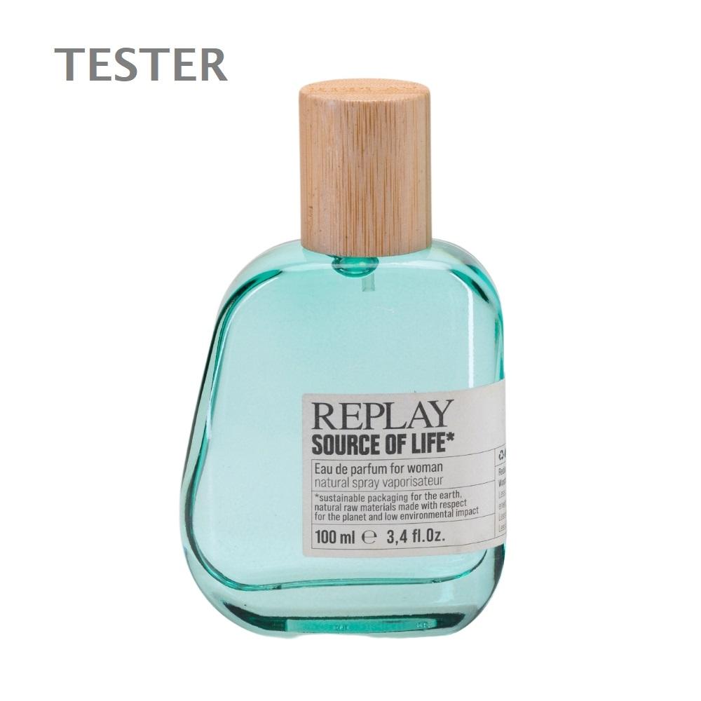 Replay Source Of Life Woman Tester Edp 100ml