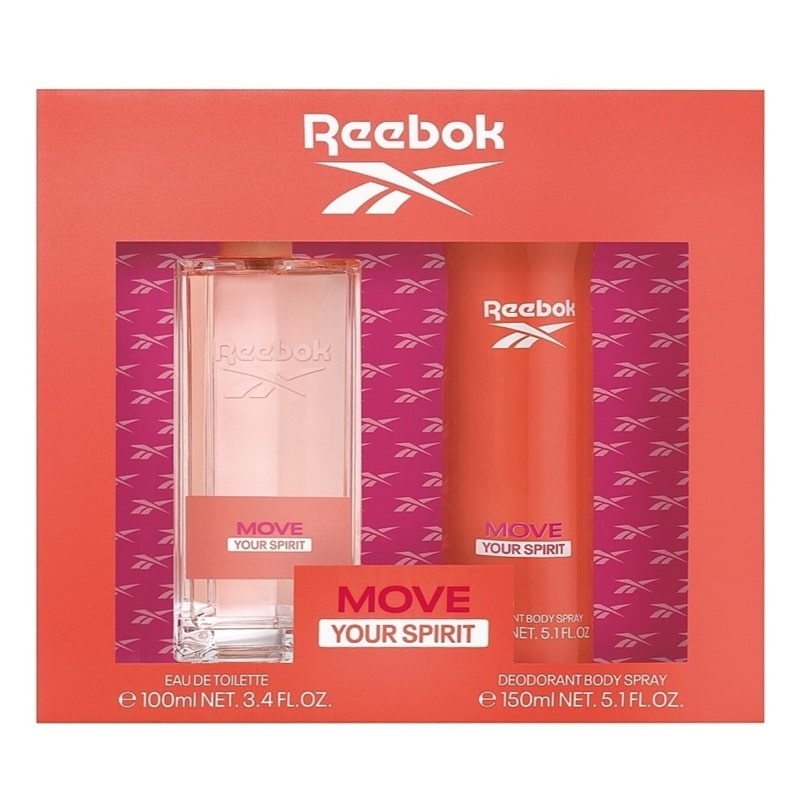 Giftset Reebok Move Your Spirit Her Edt 100ml + Deospray 150ml