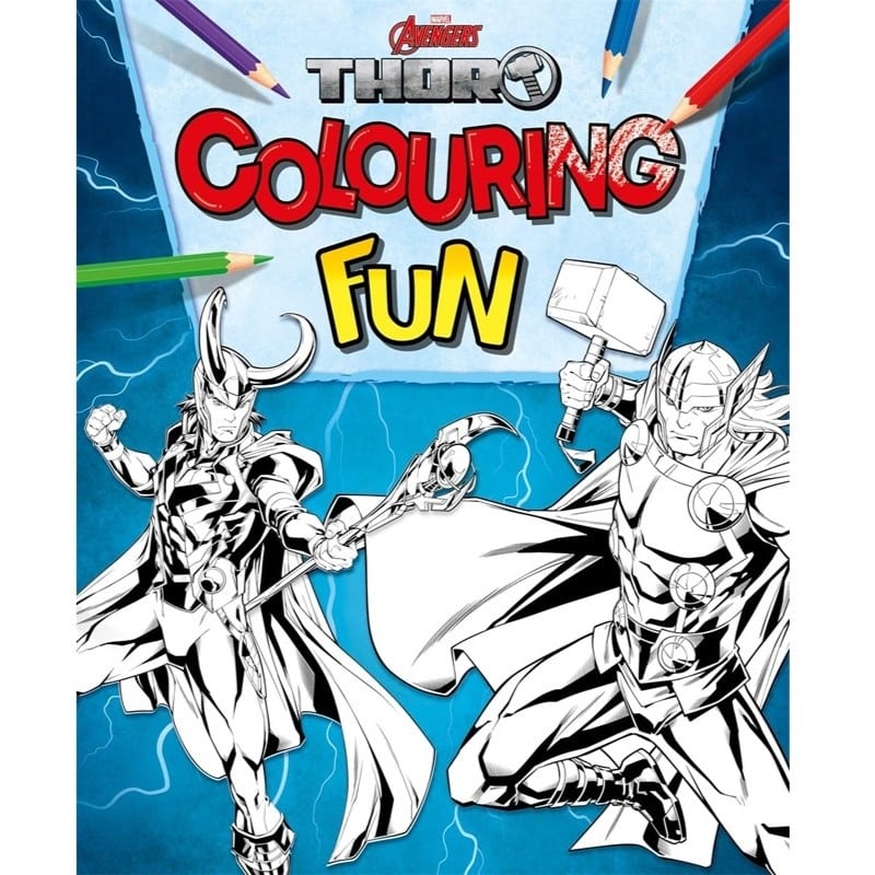 Marvel Thor Colouring Fun