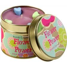Bomb Cosmetics Tin Candle Flower Power