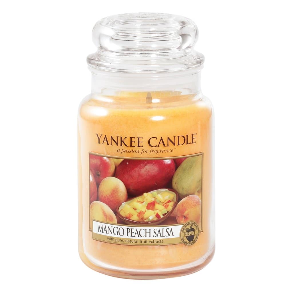 Yankee Candle Classic Large Jar Mango Peach Salsa Candle 623g
