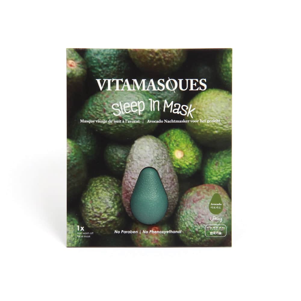 Vitamasques Sleep In 3d Masks - Avocado ( 2 pods) + Lifting