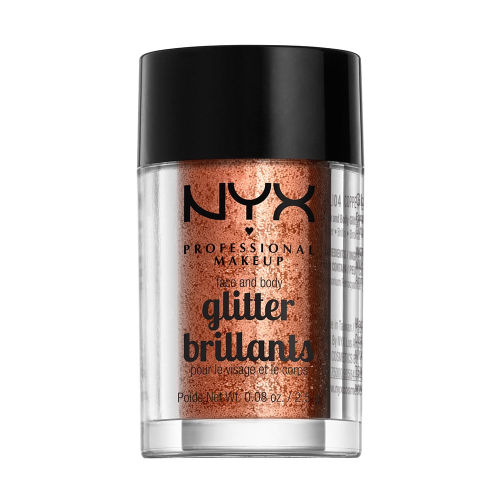 NYX PROF. MAKEUP Face & Body Glitter - 04 Copper  2,5g