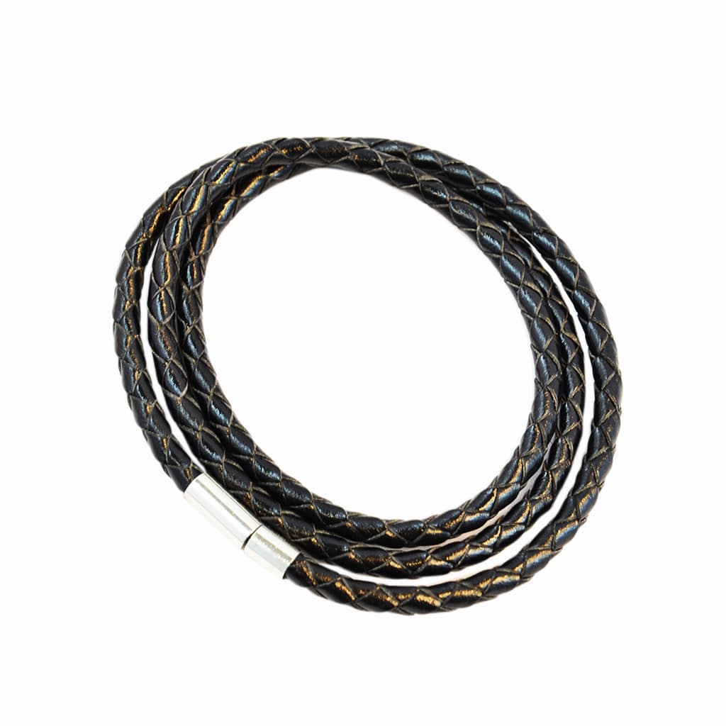 Flätat Armband - Black