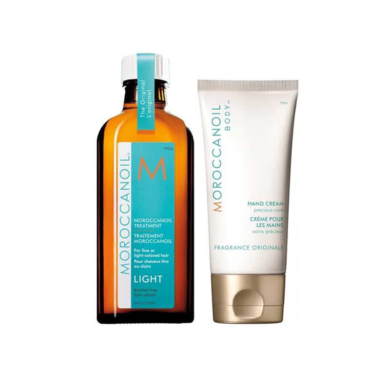Giftset Moroccanoil Soften & Shine Duo Light