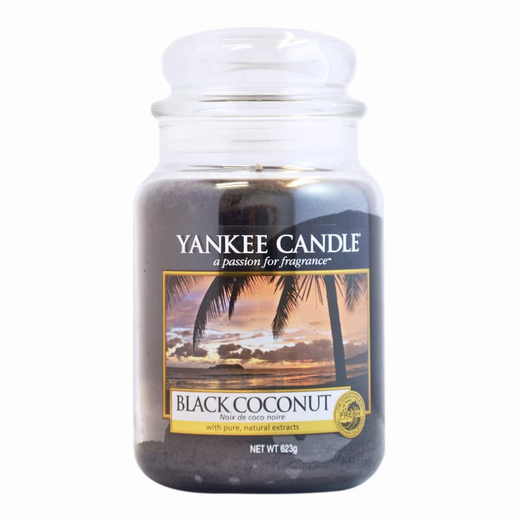 Yankee Candle Classic Large Jar Black Coconut Candle 623g