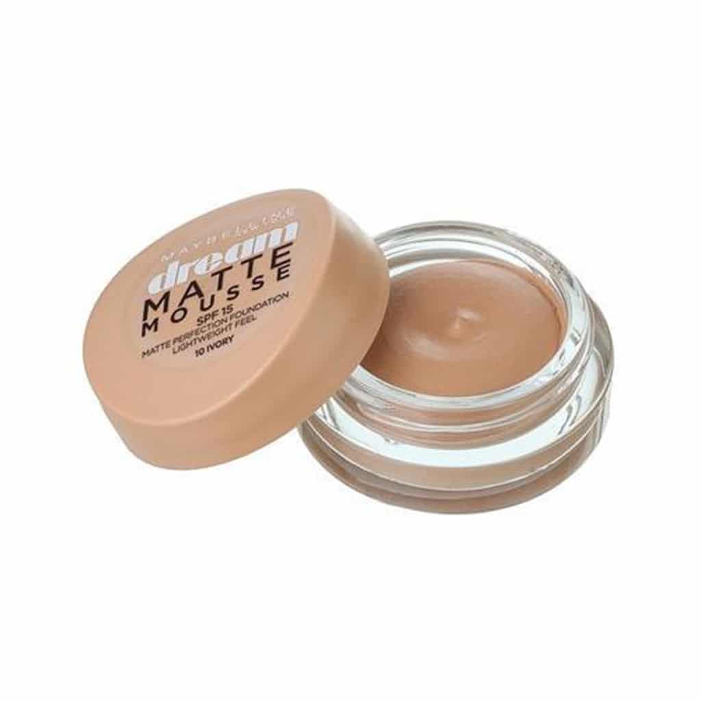 Maybelline Dream Matte Mousse Foundation 18ml 10 Ivory
