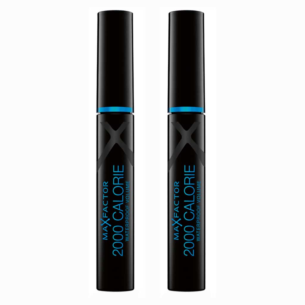 2-pack Max Factor 2000 Calorie Mascara Waterproof Black 9ml