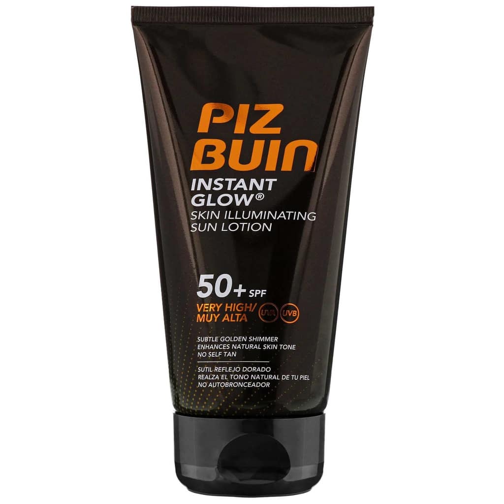 Piz Buin Instant Glow Skin Illuminating Sun Lotion SPF50+ 150ml