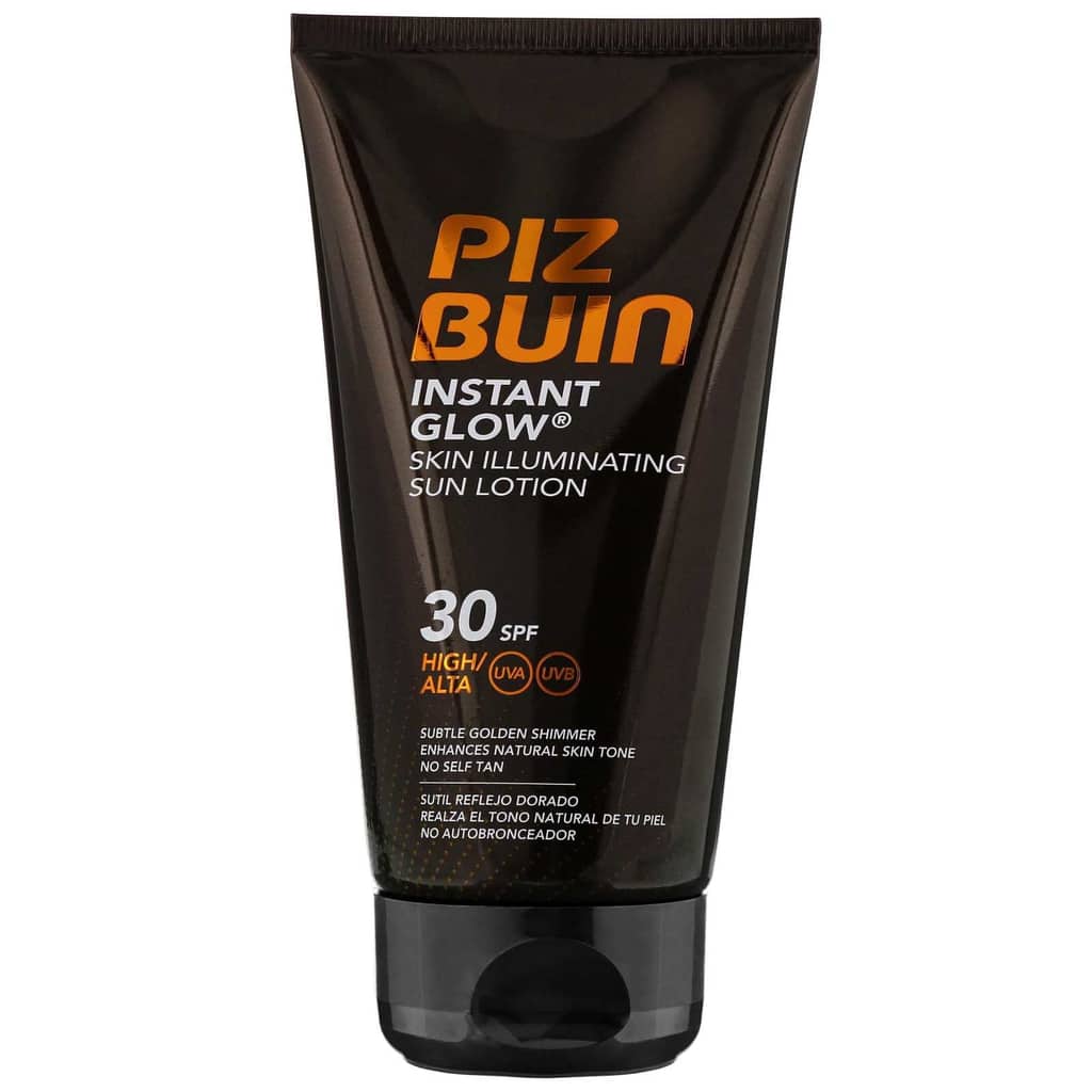 Piz Buin Instant Glow Skin Illuminating Sun Lotion SPF30 150ml