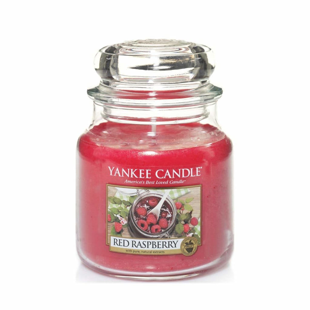 Yankee Candle Classic Medium Jar Red Raspberry Candle 411g