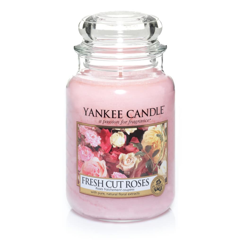 Yankee Candle Classic Large Jar Fresh Cut Roses Candle 623g