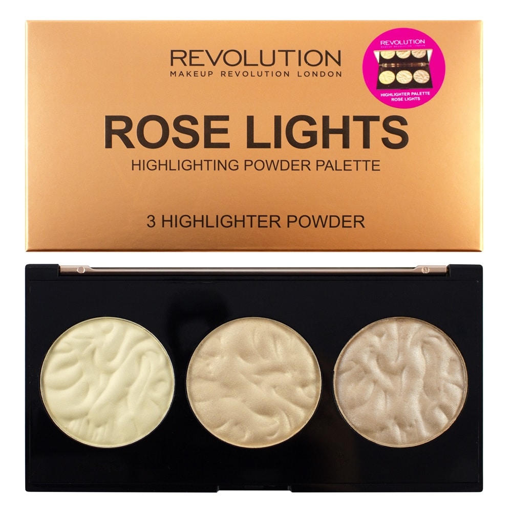 Makeup Revolution Rose Lights Highlighter Palette