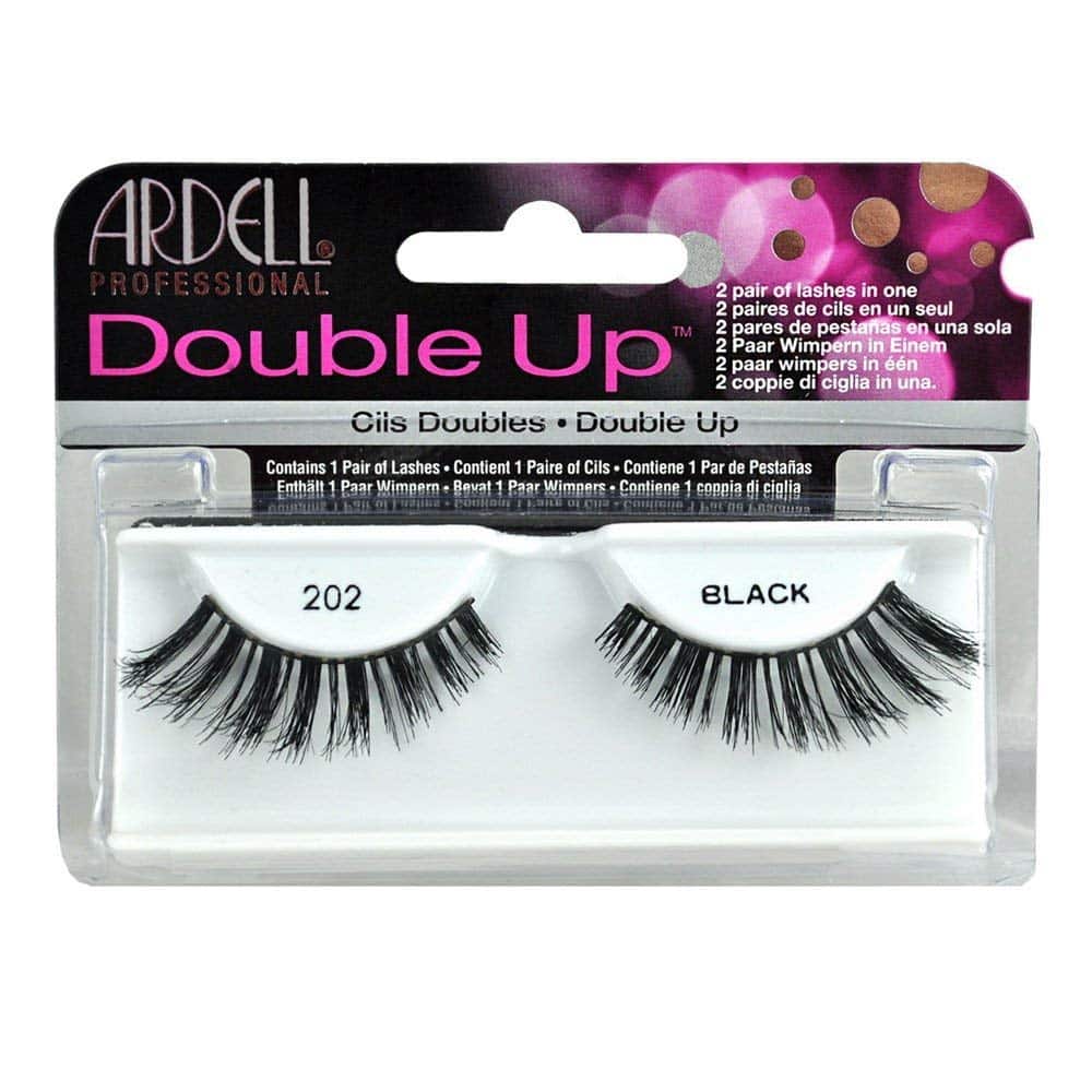 Ardell Double Up False Eyelashes Black 202