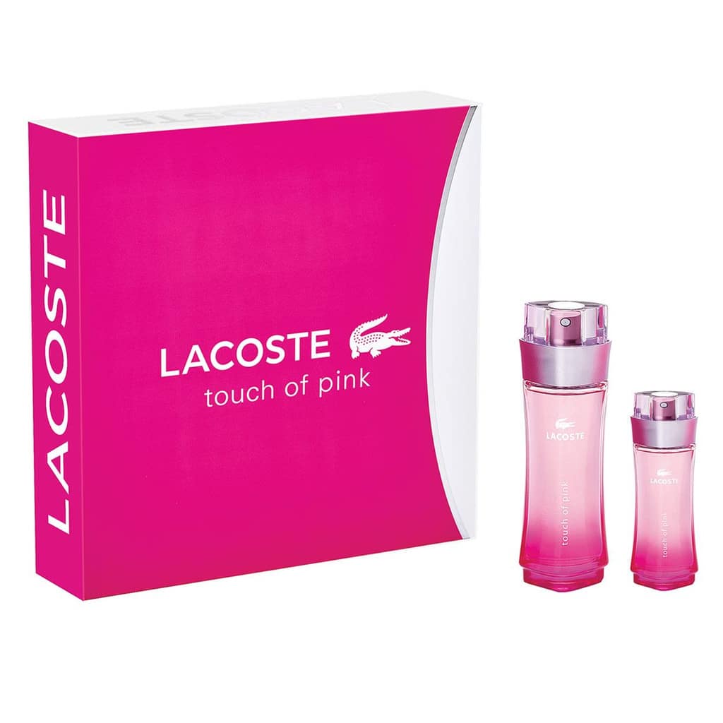 Giftset Lacoste Touch of Pink Edt 90ml + Edt 30ml