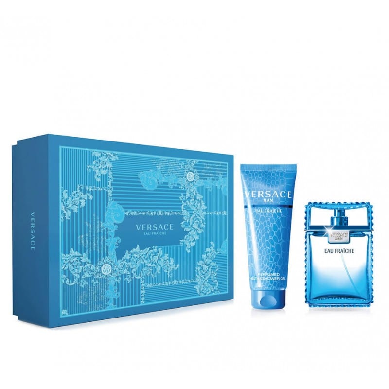 Giftset Versace Man Eau Fraiche Edt 100ml + Shower Gel 150ml