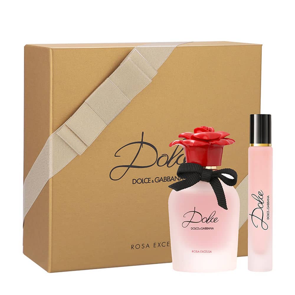Giftset Dolce & Gabbana Rosa Excelsa Edp 30ml + Edp 7,4ml