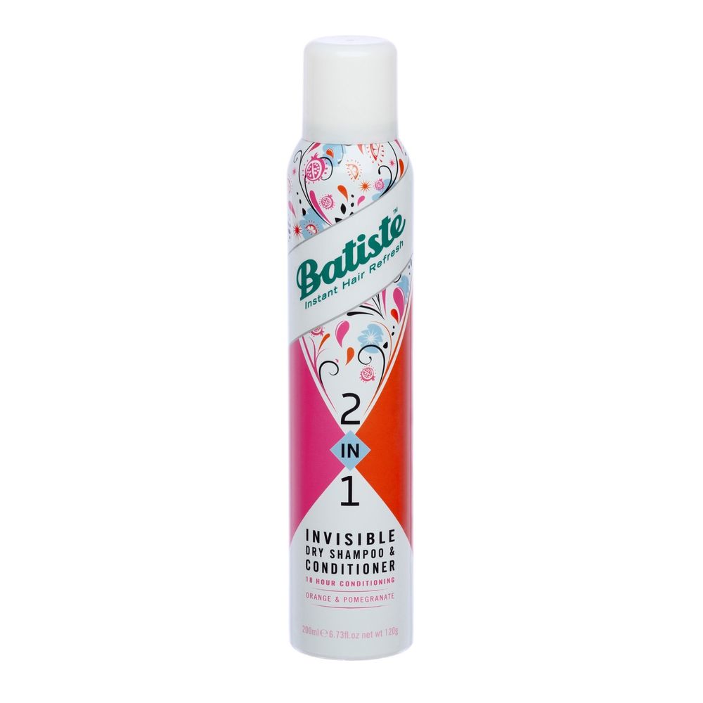 Batiste 2in1 Orange & Pomegranate Dry Shampoo 200ml
