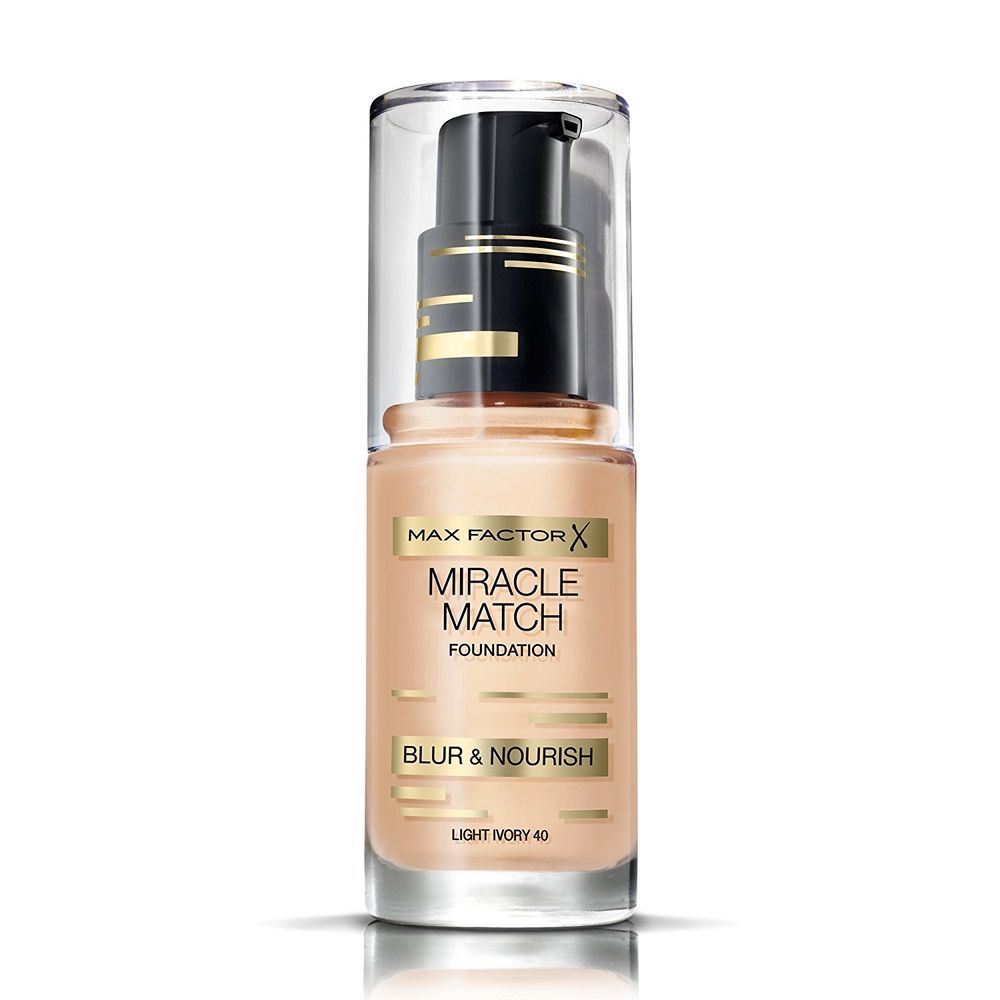 Max Factor Miracle Match Foundation Light Ivory 40