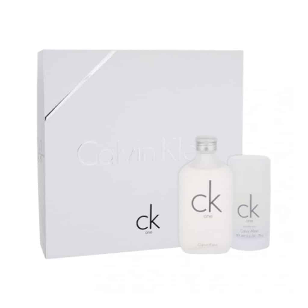 Giftset Calvin Klein CK One Edt 100ml + Deostick 75ml