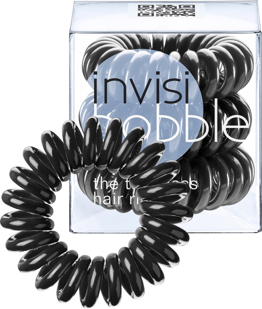 Invisibobble Hair Ring Black 3-pack