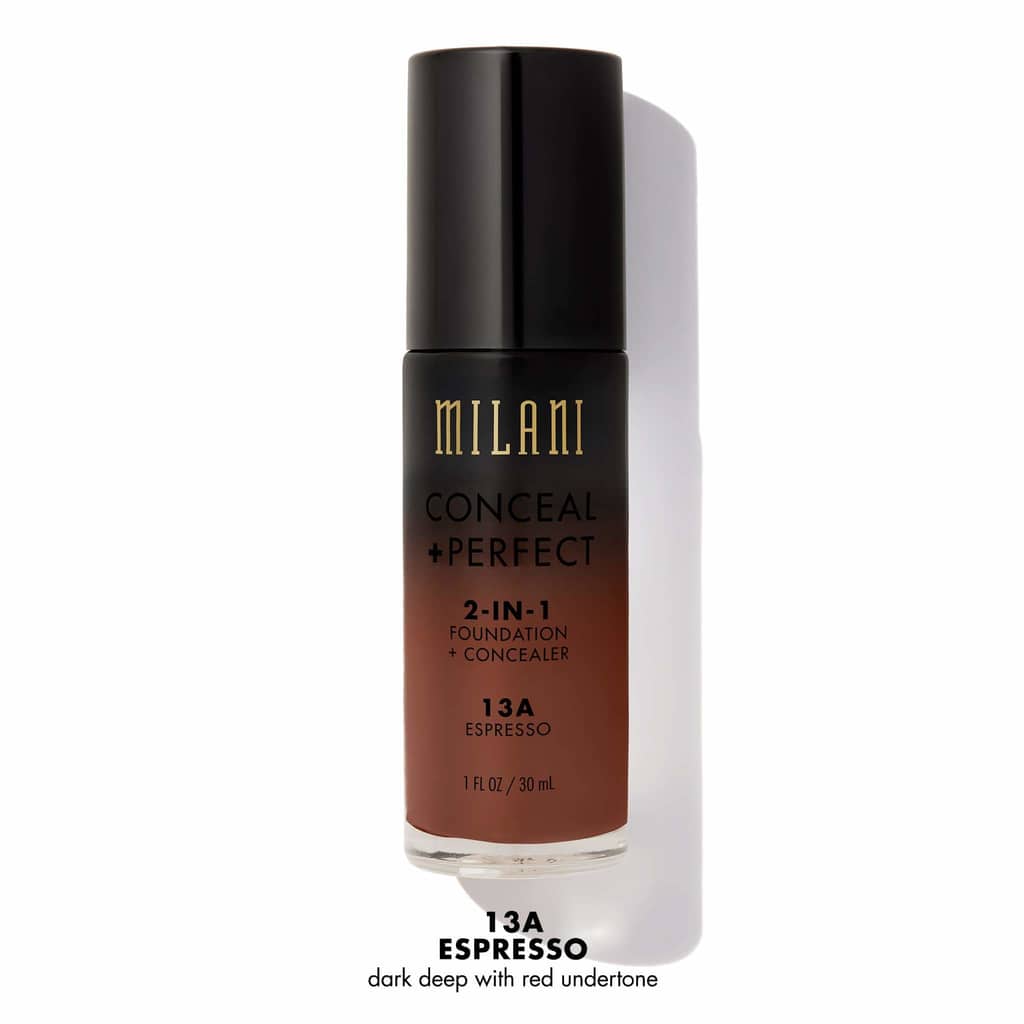 Milani Conceal+Perfect Liquid Foundation - 13A Espresso