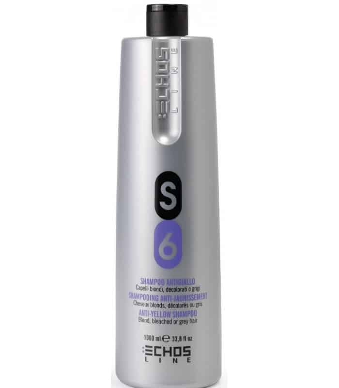 Echosline S6 Anti-Yellow Shampoo 1000ml
