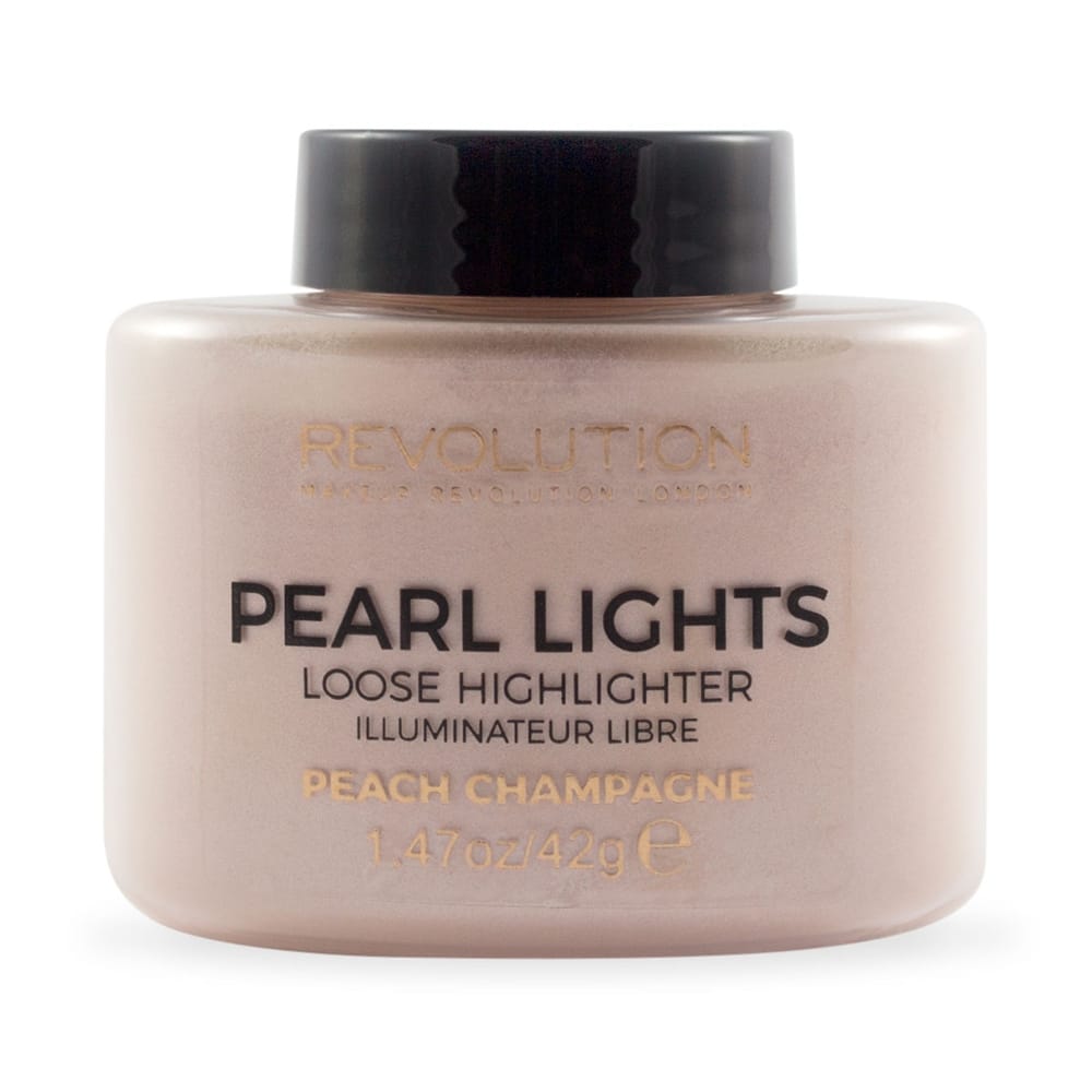 Makeup Revolution Pearl Lights Loose Highlighter - Peach Champagne