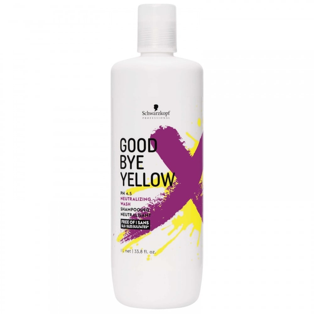 Schwarzkopf GoodBye Yellow Neutralizing Shampoo 1000ml