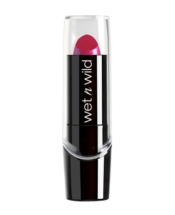Wet n Wild Silk Finish Lipstick Fuchsia With Blue Pearl