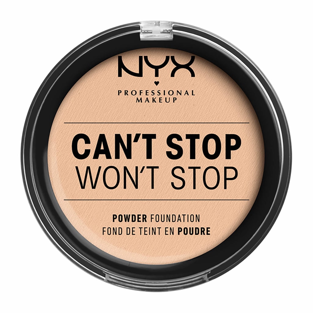 NYX PROF. MAKEUP  Can't Stop Won't Stop Powder Foundation - Vanilla