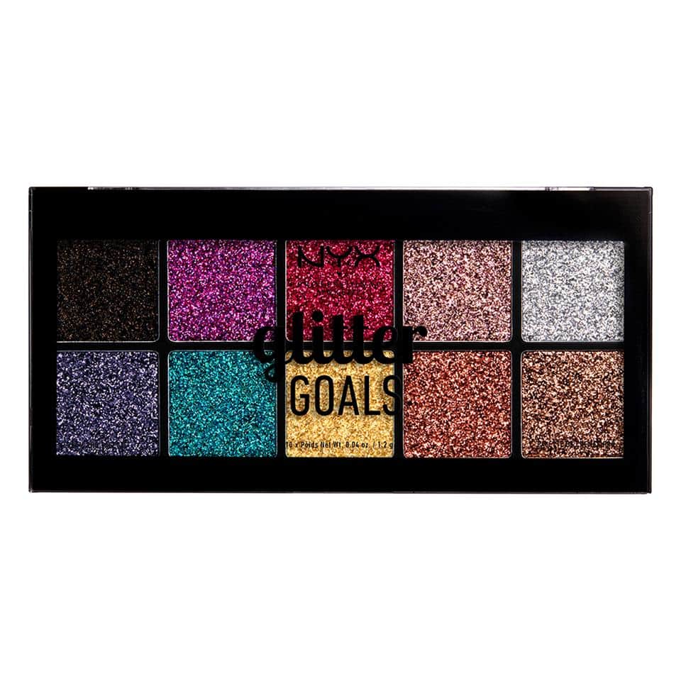 NYX PROF. MAKEUP Glitter Goals Cream Pro Palette