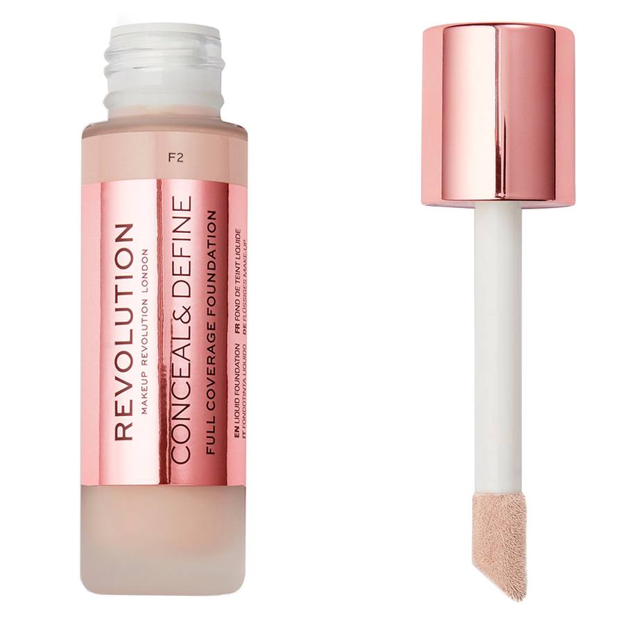 Makeup Revolution Conceal & Define Foundation F2