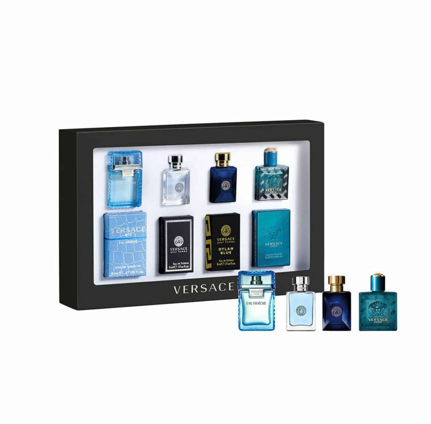 Giftset Versace Deluxe Mini Collection For Men Edt 4x5ml