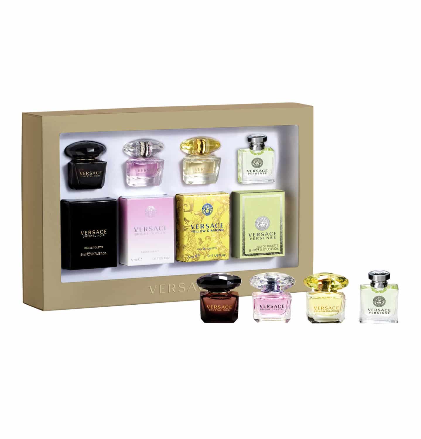 Giftset Versace Mini Collection For Women Edt 4x5ml