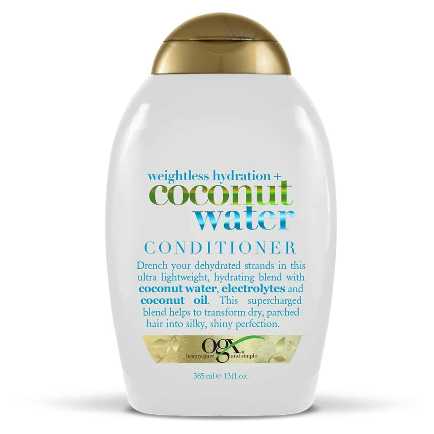 OGX Weightless Hydration Coconut Water Conditioner 385ml