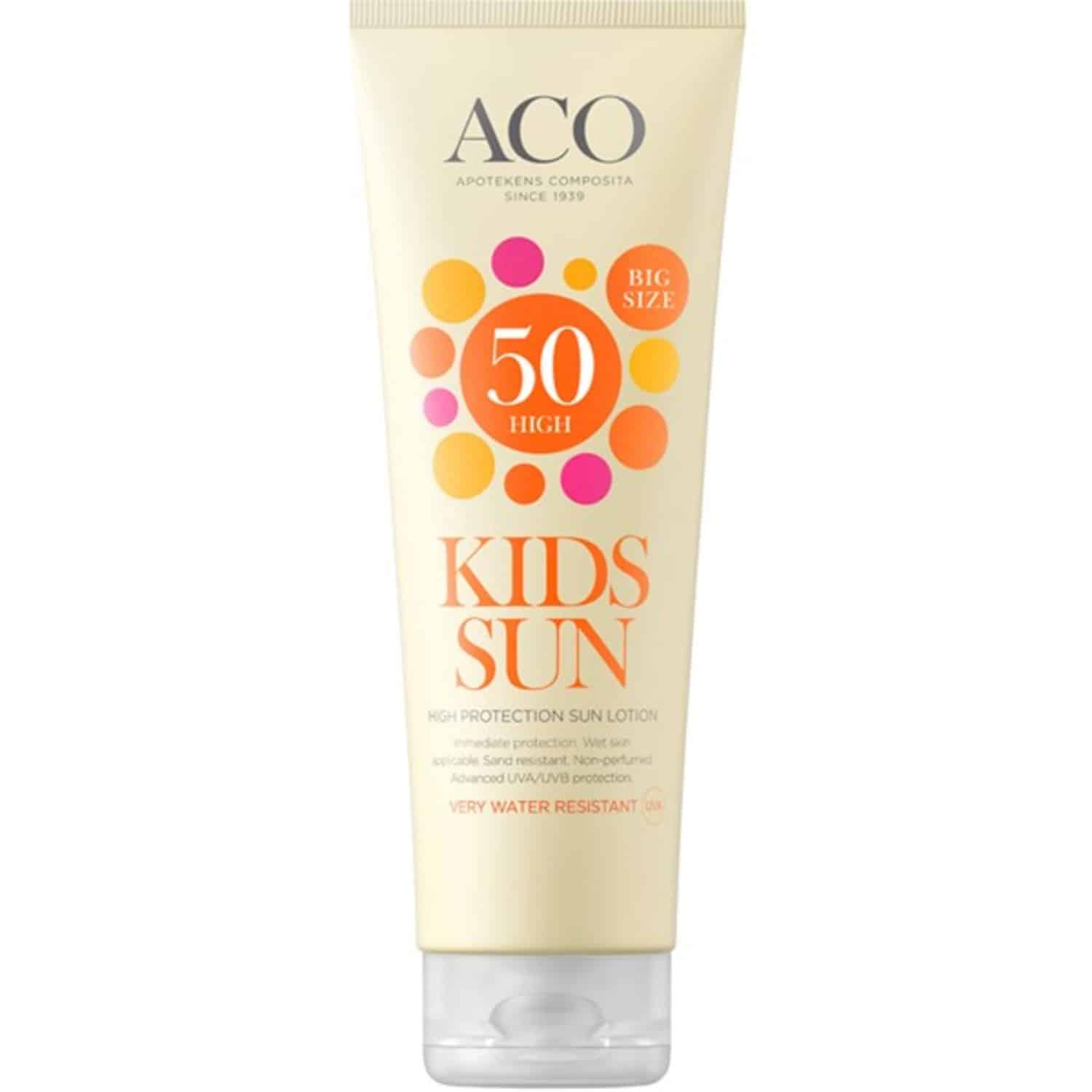 ACO Kids Sun Lotion Spf 50 250ml