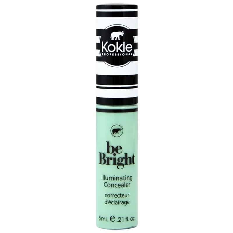 Kokie Be Bright Illuminating Concealer Color Correct - Green