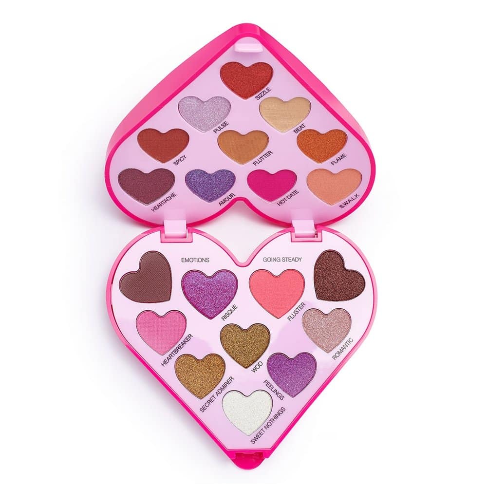 Makeup Revolution I Heart Revolution Heartbeats Eyeshadow Palette