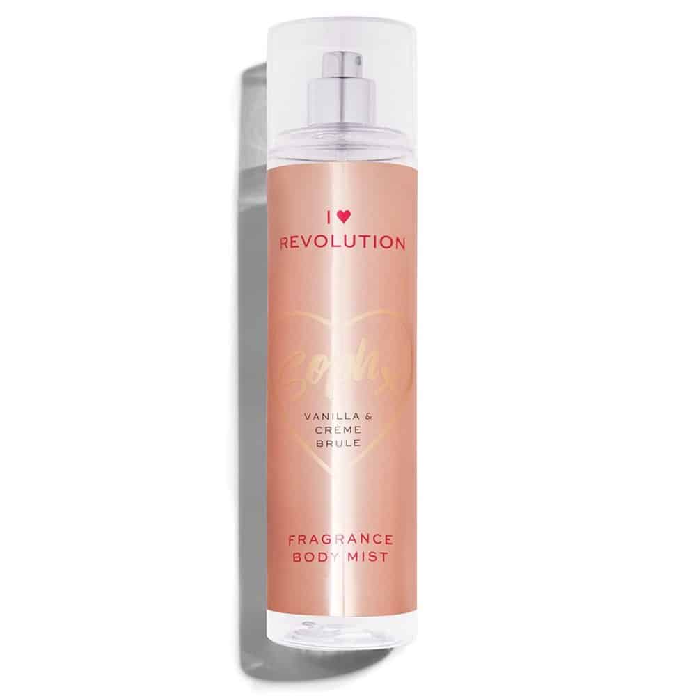Makeup Revolution I Heart Revolution Body Mist - Soph X Vanilla & Creme Brule