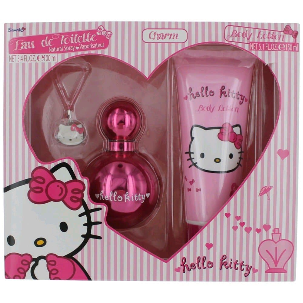 Giftset Hello Kitty Charm + Edt 100ml + BL 150ml