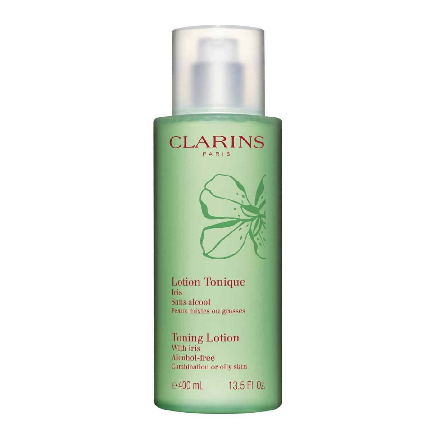 Clarins Toning Lotion With Iris Combination/Oily Skin 400ml