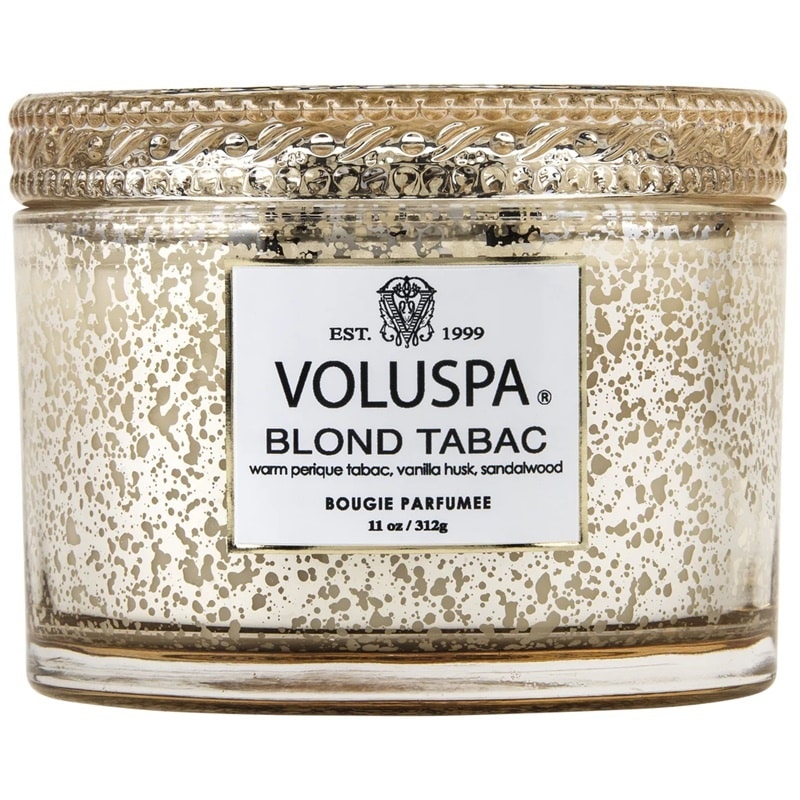 Voluspa Corta Maison Glass Candle Blonde Tabac 312g