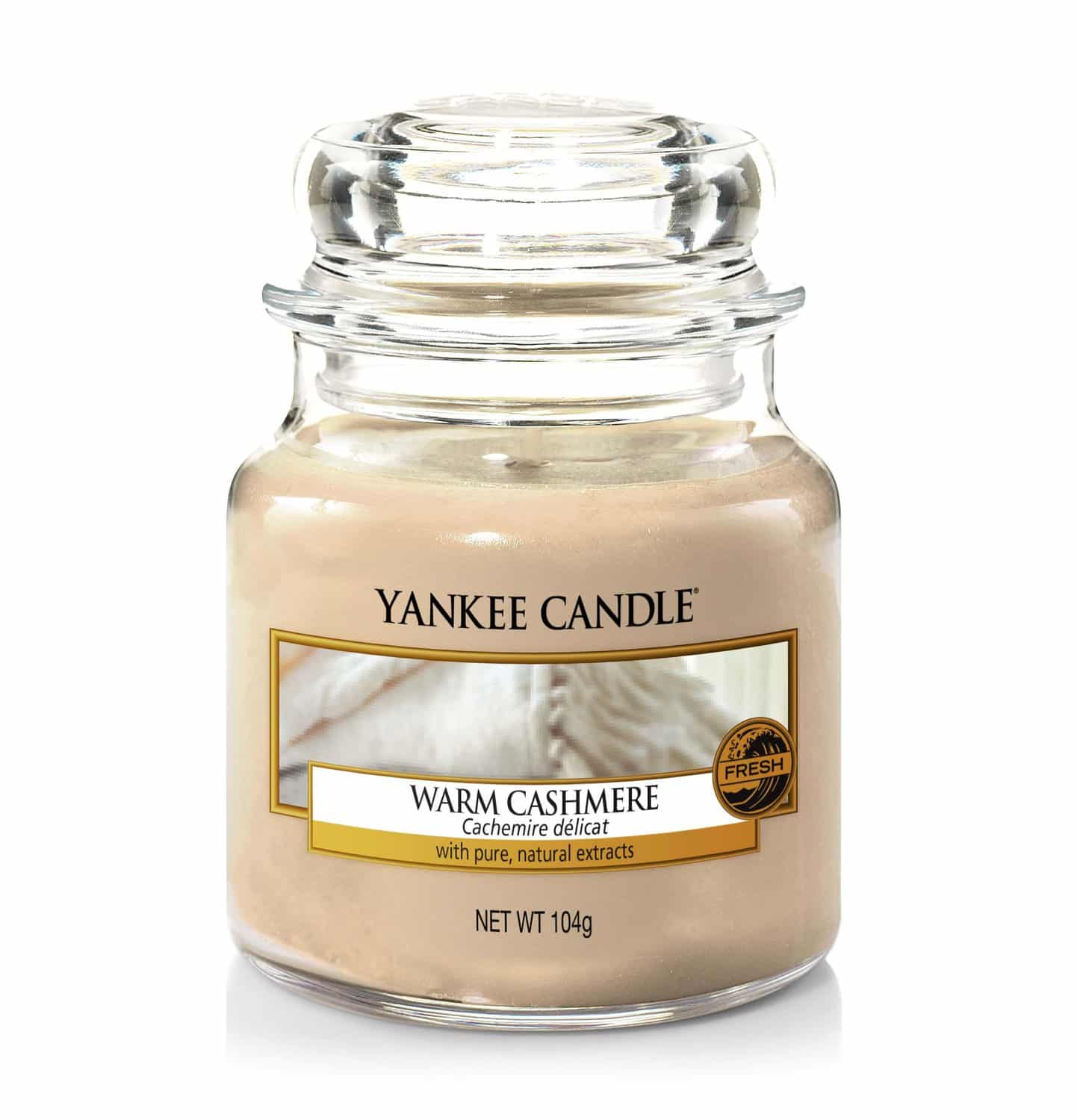 Yankee Candle Classic Small Jar Warm Cashmere 104g