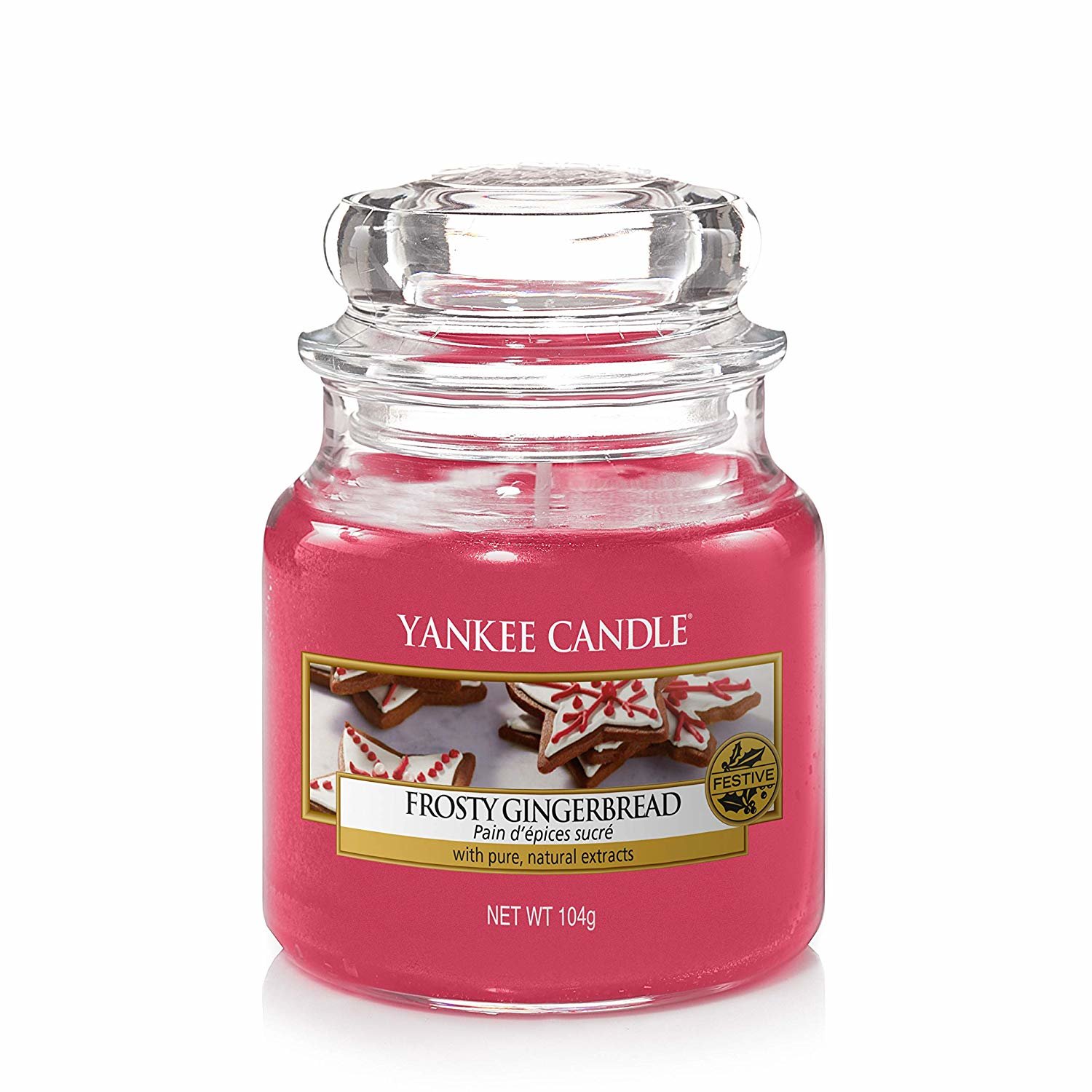 Yankee Candle Classic Small Jar Frosty Gingerbread 104g